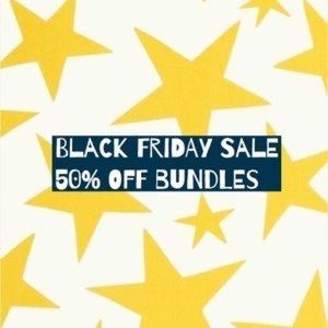 BLACK FRIDAY ⭐️ STARTING NOW! ⭐️ 50% OFF BUNDLES